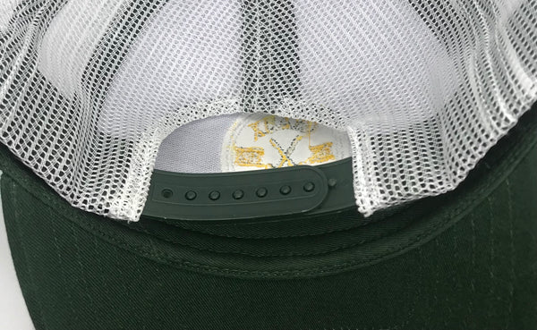 Classic Green/Whtie, Geaux Golf Trucker (Club Logo)