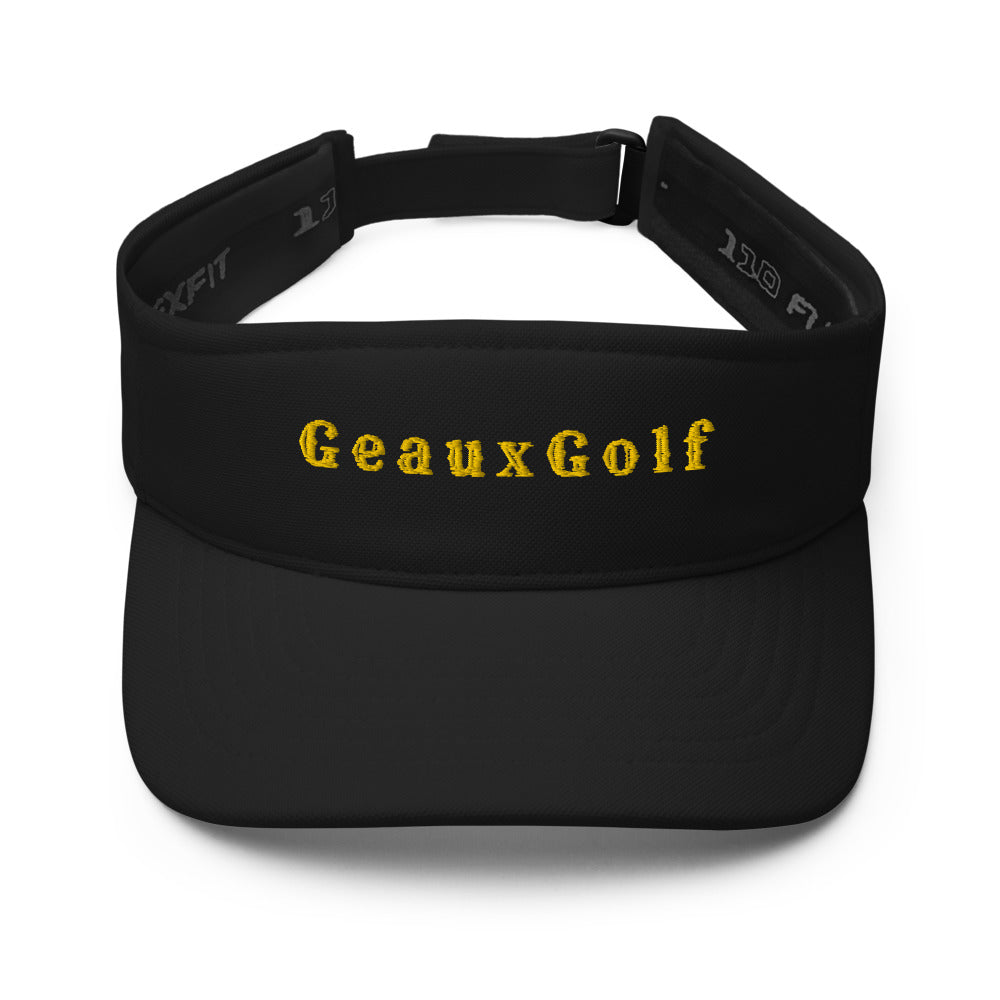 GeauxGolf Visor (Gold)