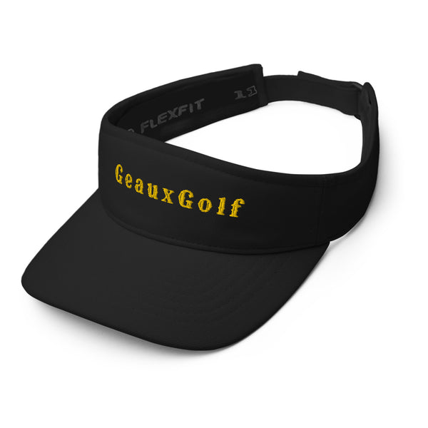 GeauxGolf Visor (Gold)