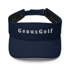 White Lettered Visor