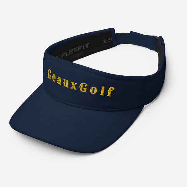 Gold Lettering Visor