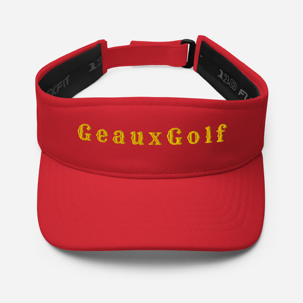 Gold Lettered Visor #1