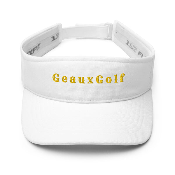 GeauxGolf Visor (Gold)