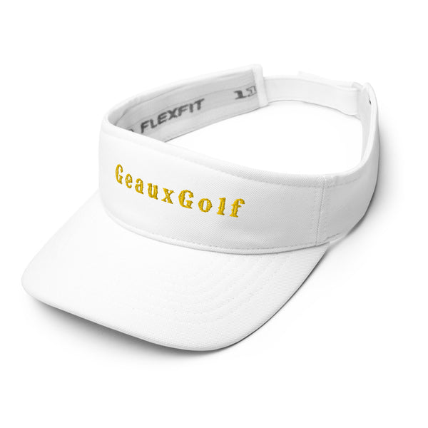 GeauxGolf Visor (Gold)