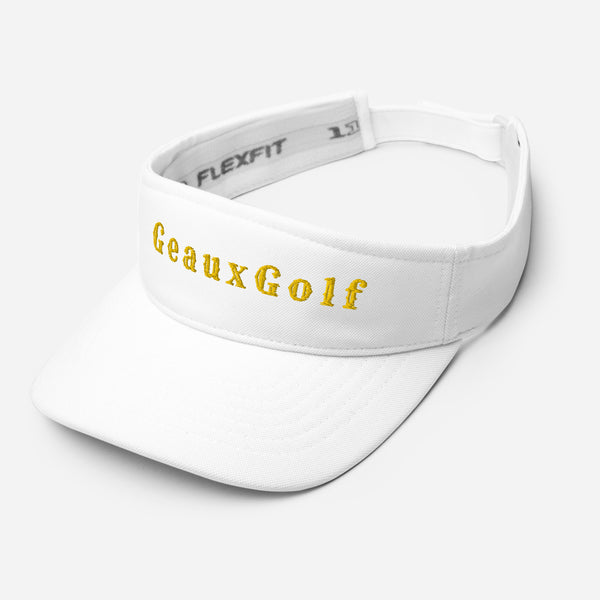 Gold Lettering Visor