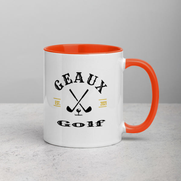 Geaux Golf Mug (Color Inside)